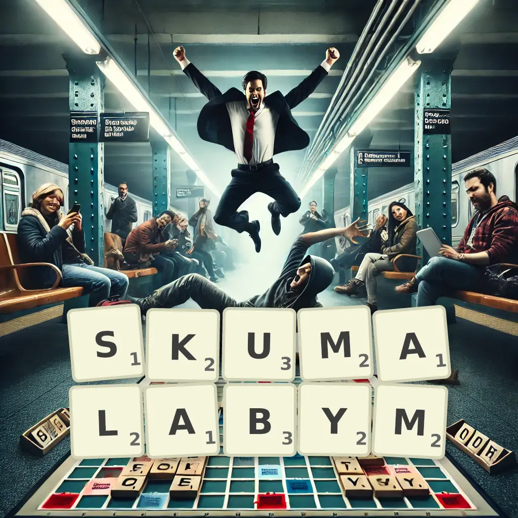 Słowa z liter SKUMAŁABYM
