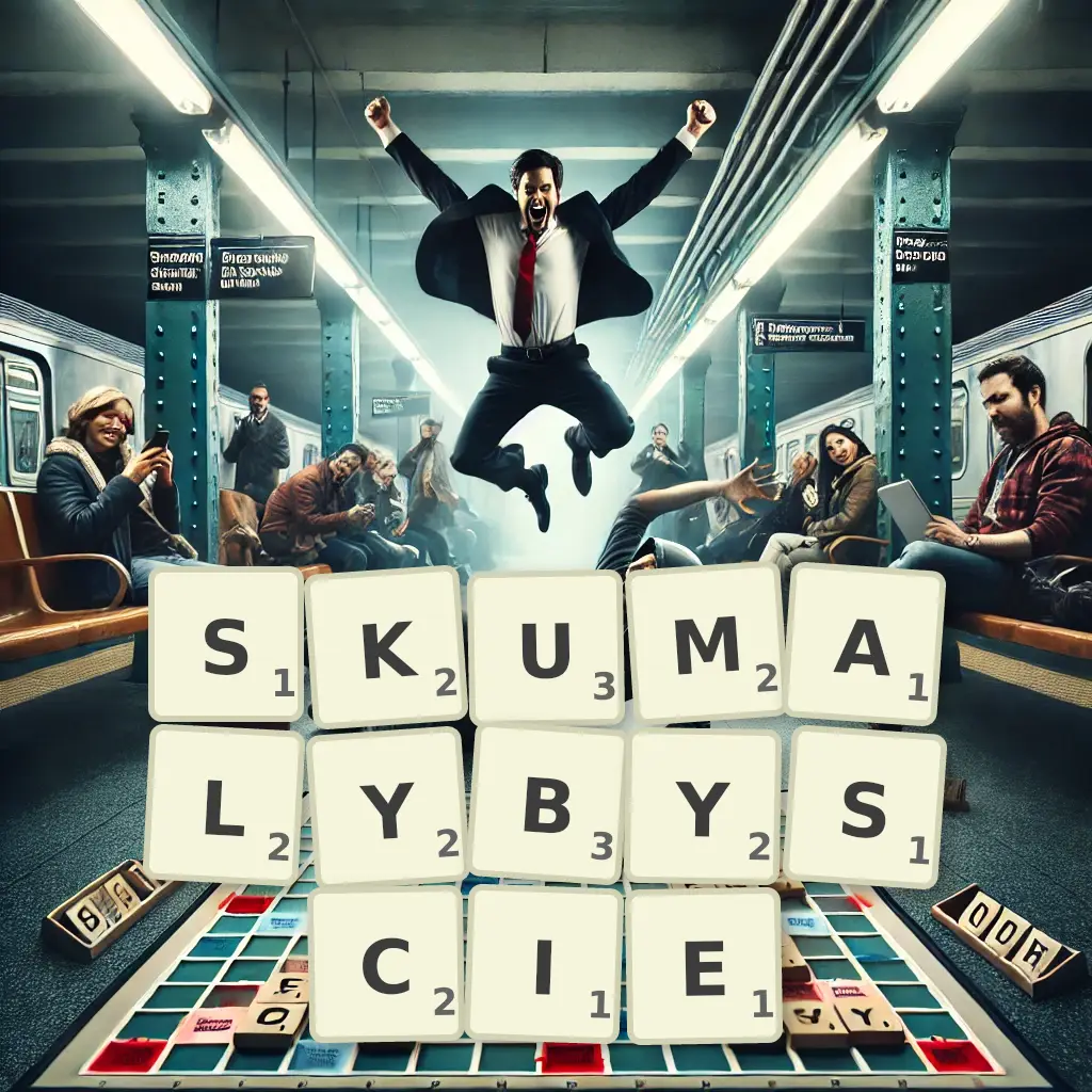 Słowa z liter SKUMAŁYBYŚCIE