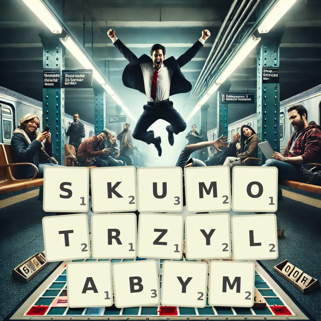 Słowa z liter SKUMOTRZYŁABYM