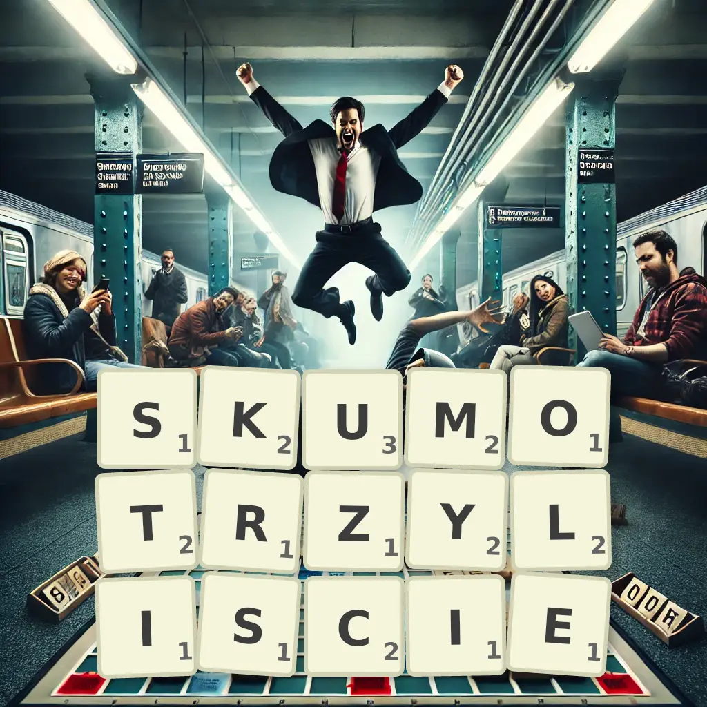 Słowa z liter SKUMOTRZYLIŚCIE