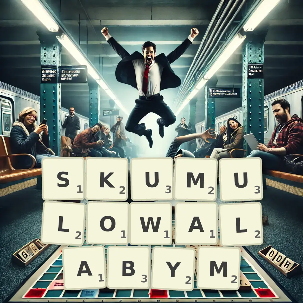 Słowa z liter SKUMULOWAŁABYM