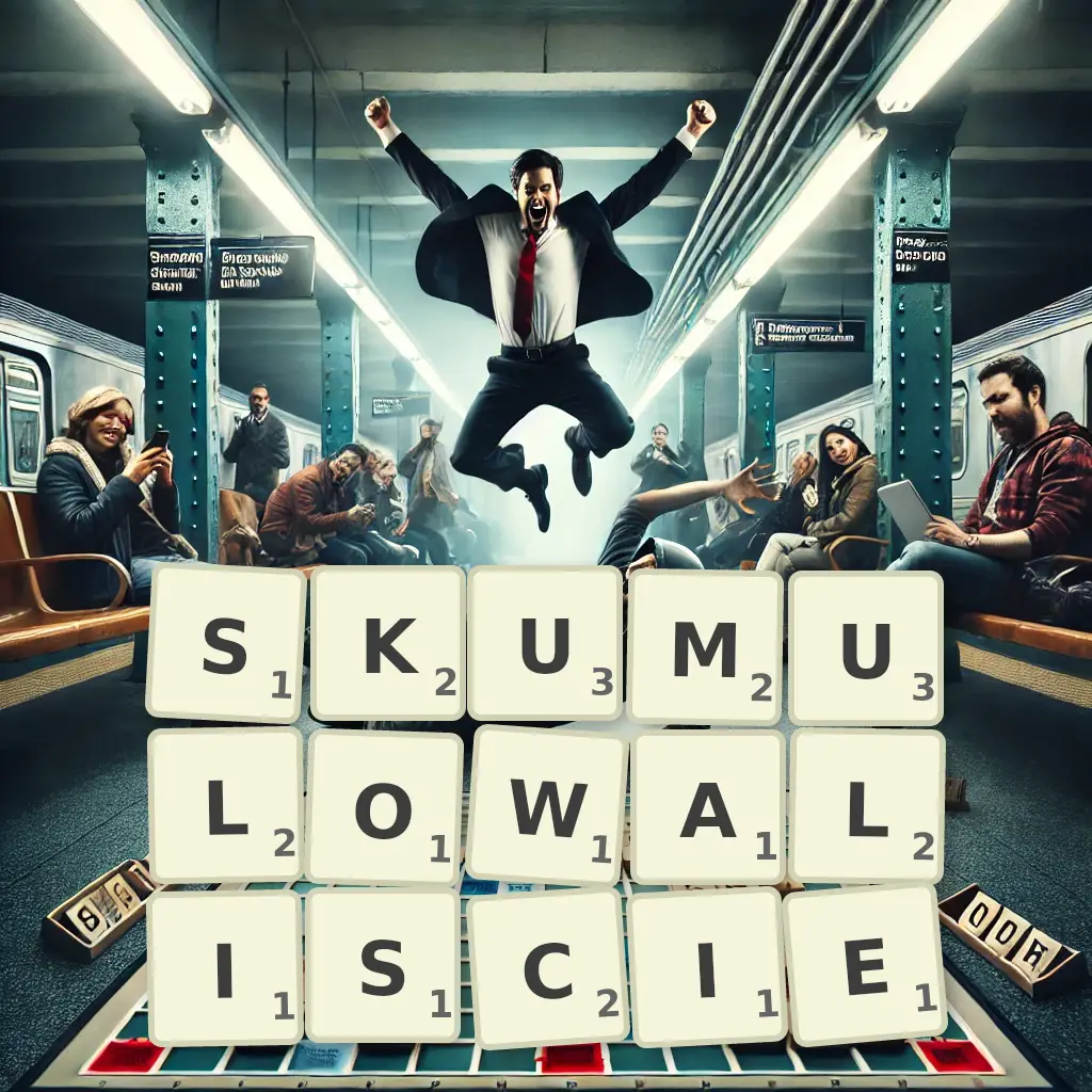Słowa z liter SKUMULOWALIŚCIE
