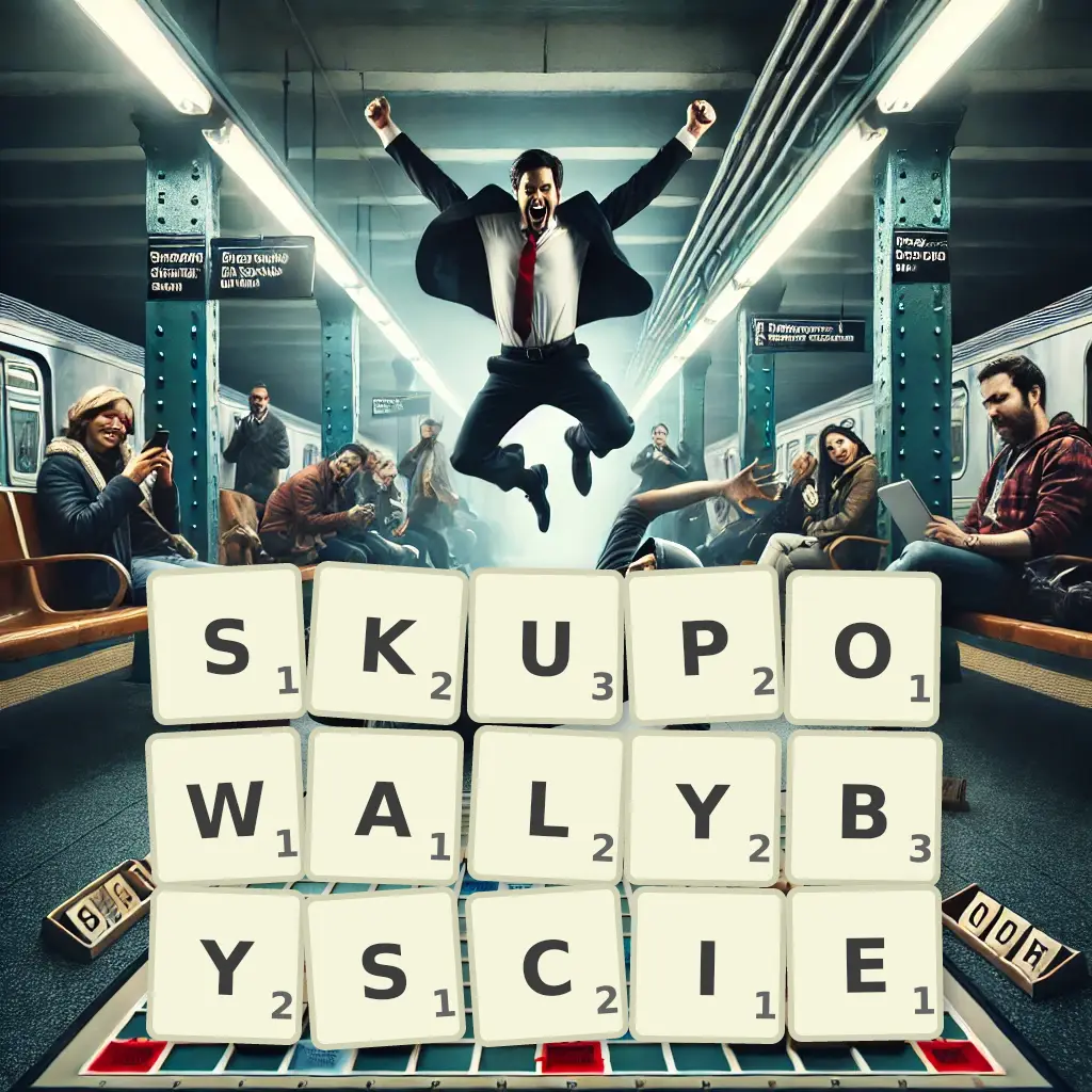Słowa z liter SKUPOWAŁYBYŚCIE