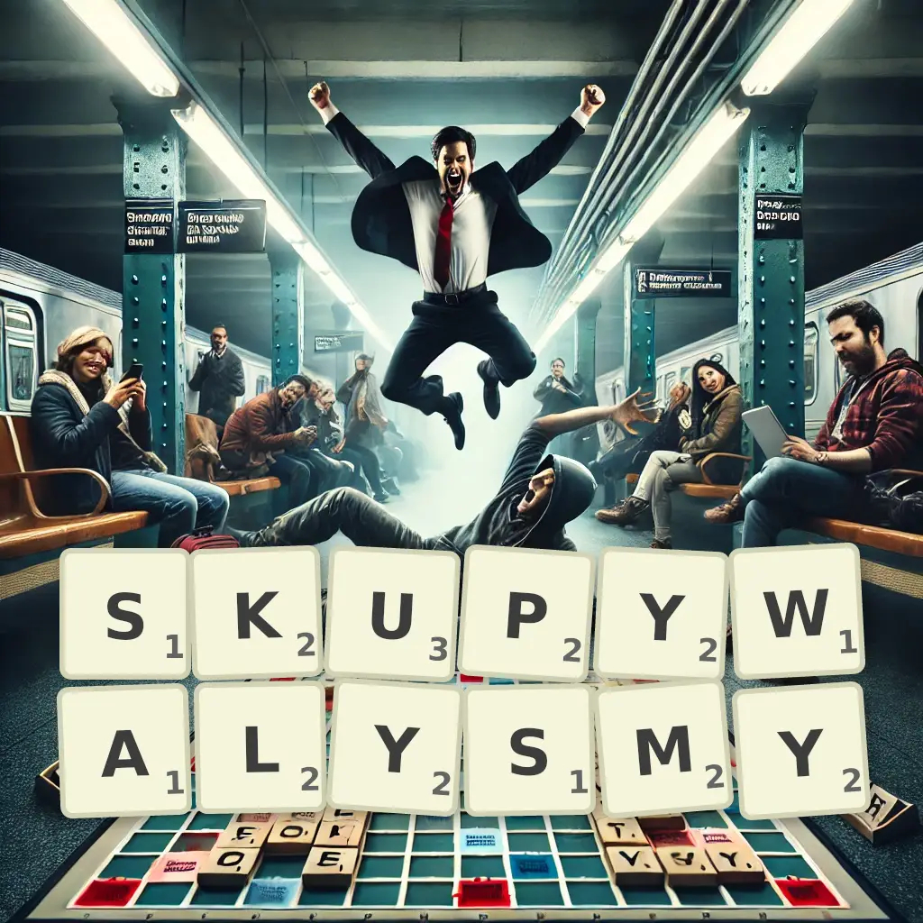 Słowa z liter SKUPYWAŁYŚMY