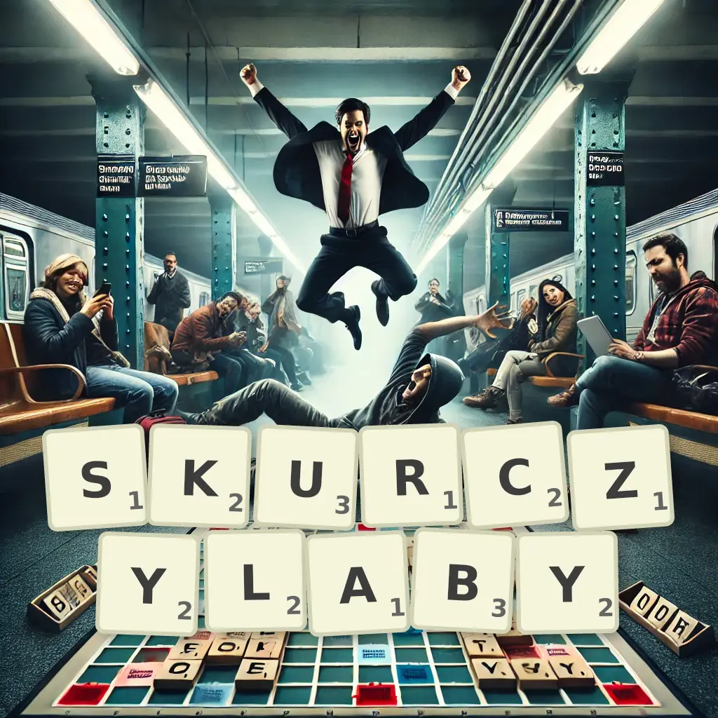 Lista słów z liter SKURCZYŁABY Słowa z liter SKURCZYŁABY