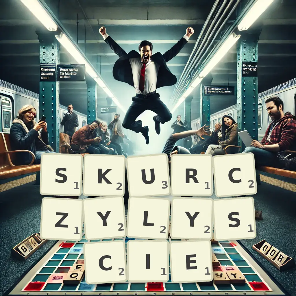 Słowa z liter SKURCZYŁYŚCIE