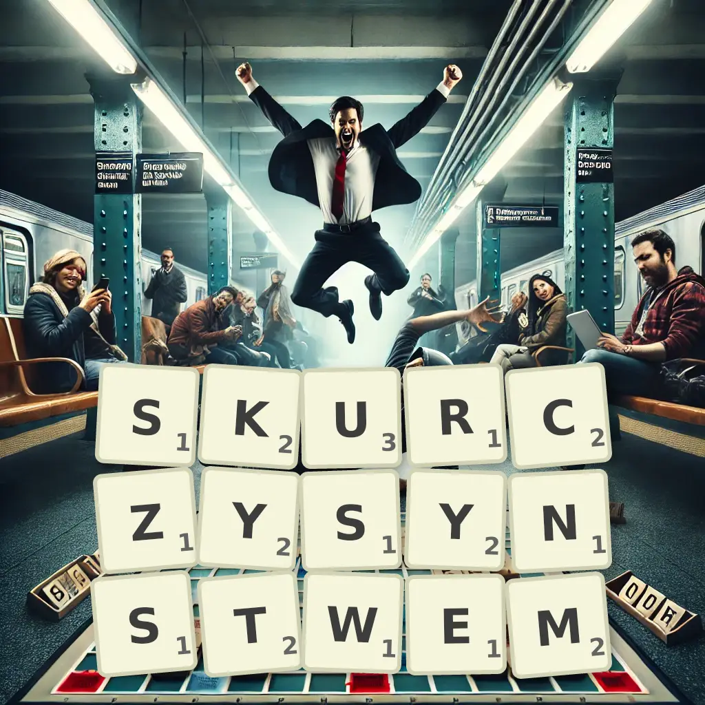 Słowa z liter SKURCZYSYŃSTWEM