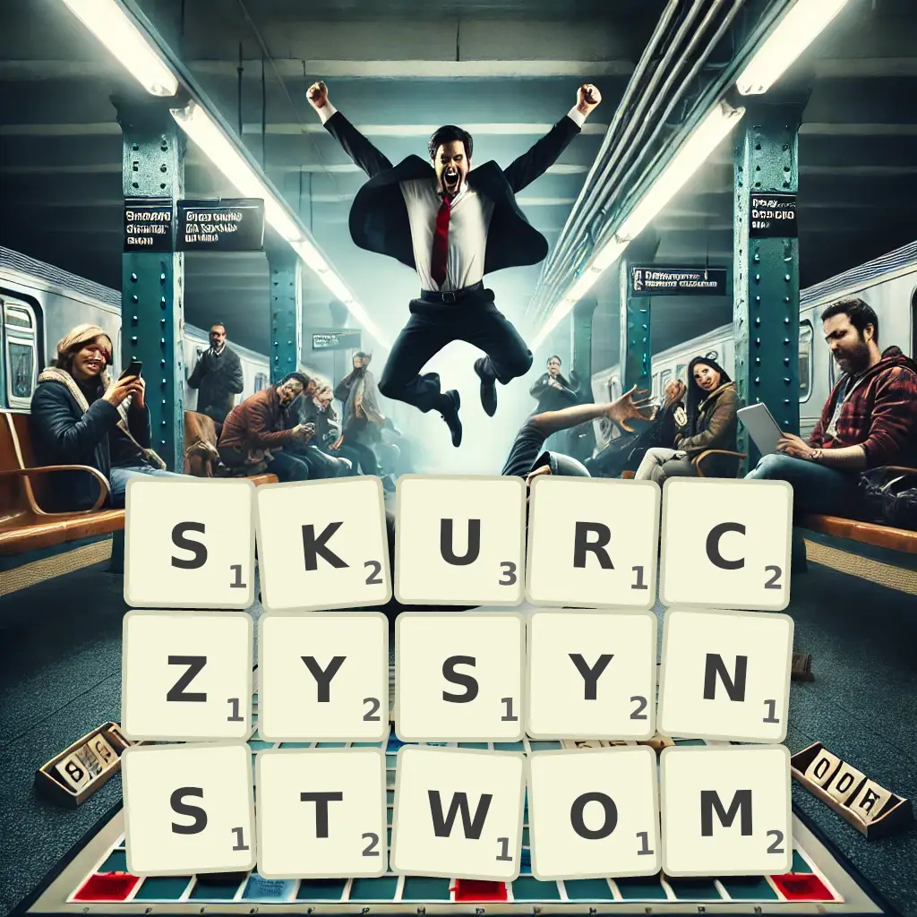 Słowa z liter SKURCZYSYŃSTWOM