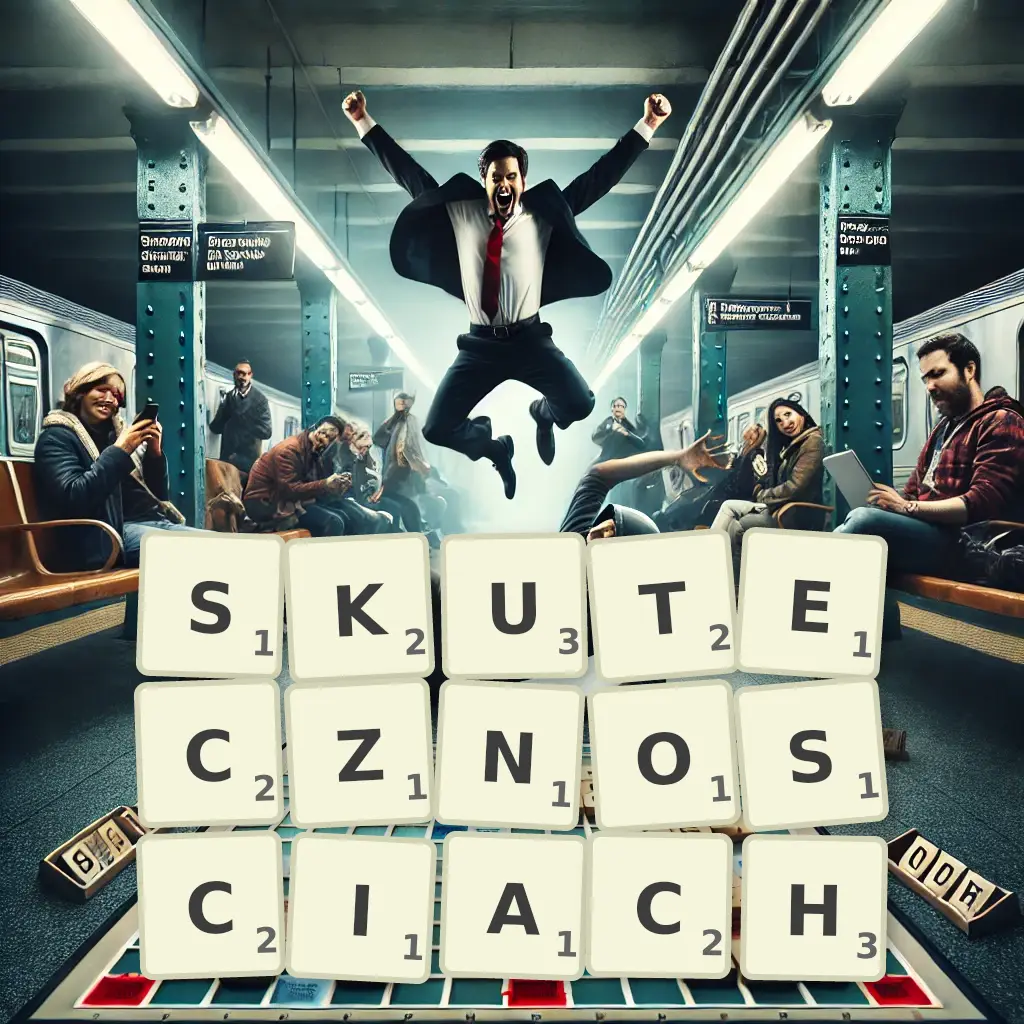 Słowa z liter SKUTECZNOŚCIACH