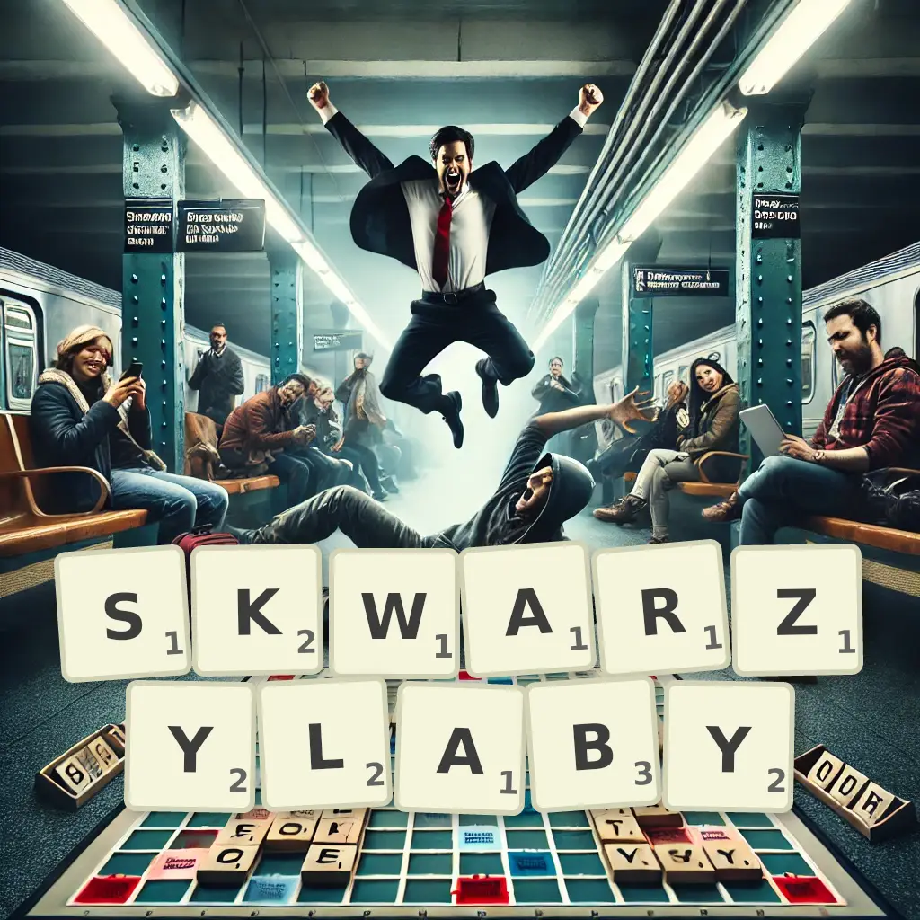 Słowa z liter SKWARZYŁABY