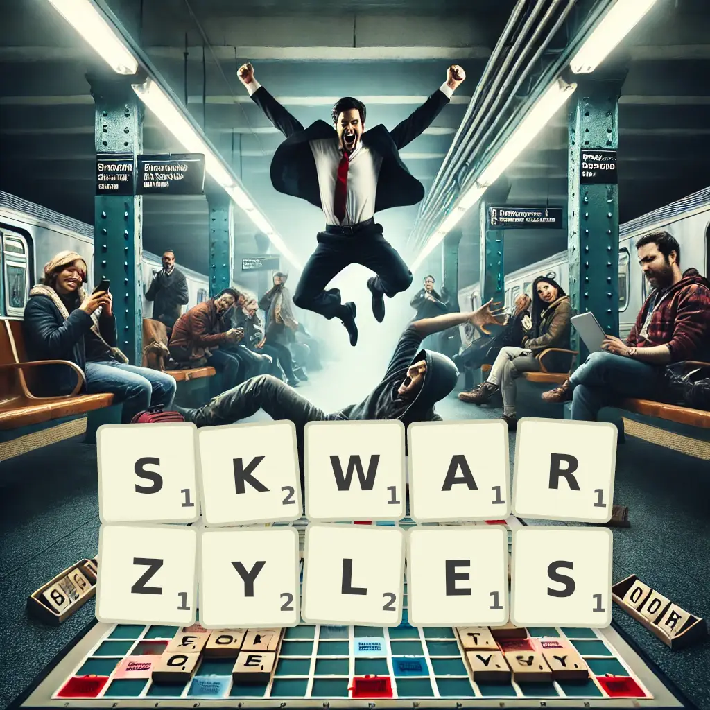 Słowa z liter SKWARZYŁEŚ
