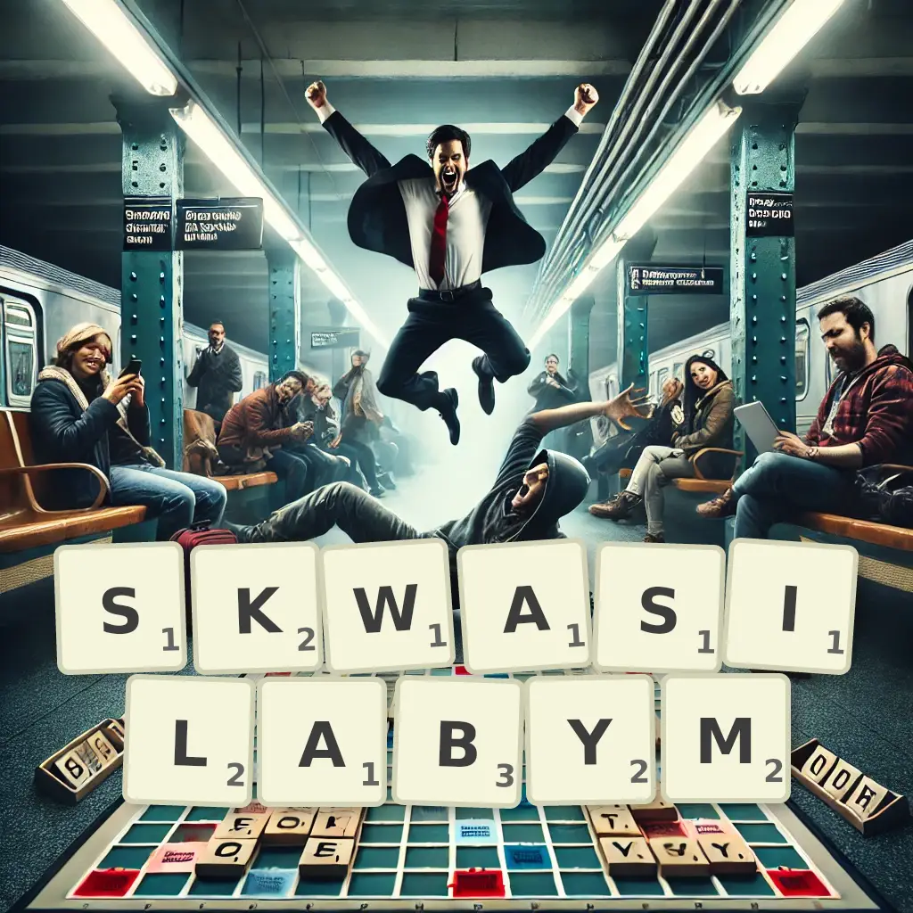 Słowa z liter SKWASIŁABYM