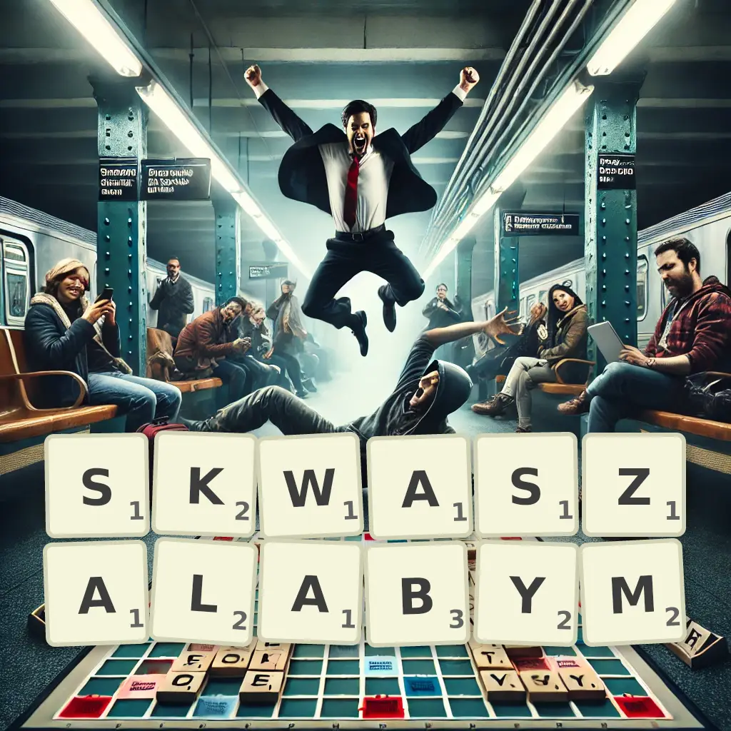 Słowa z liter SKWASZAŁABYM