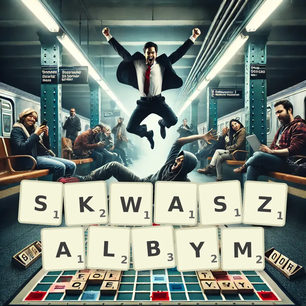 Słowa z liter SKWASZAŁBYM