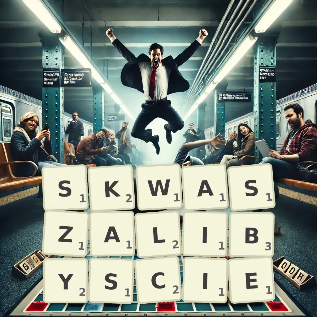 Słowa z liter SKWASZALIBYŚCIE