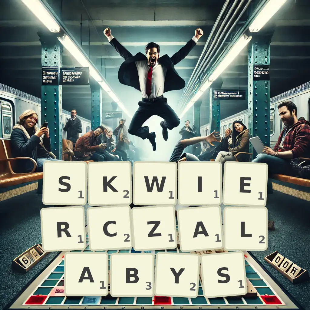 Słowa z liter SKWIERCZAŁABYŚ