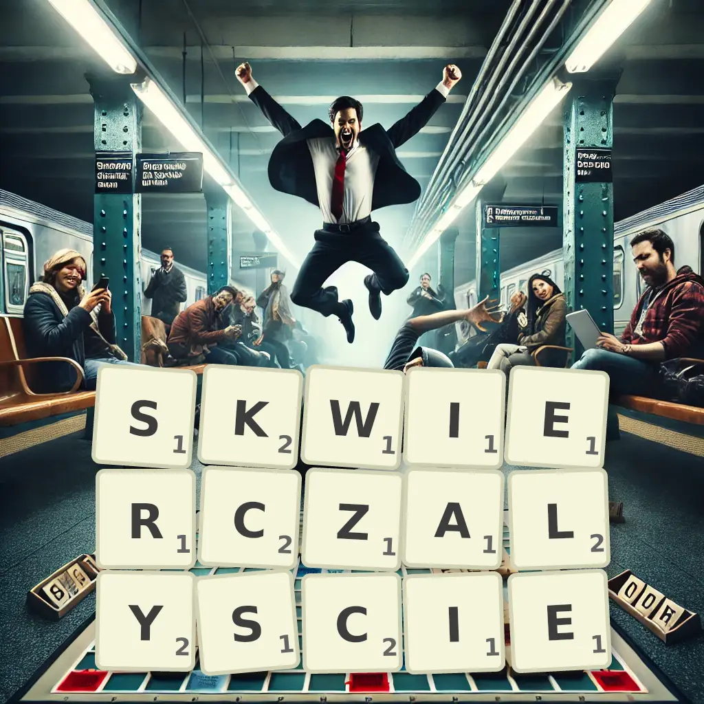 Słowa z liter SKWIERCZAŁYŚCIE