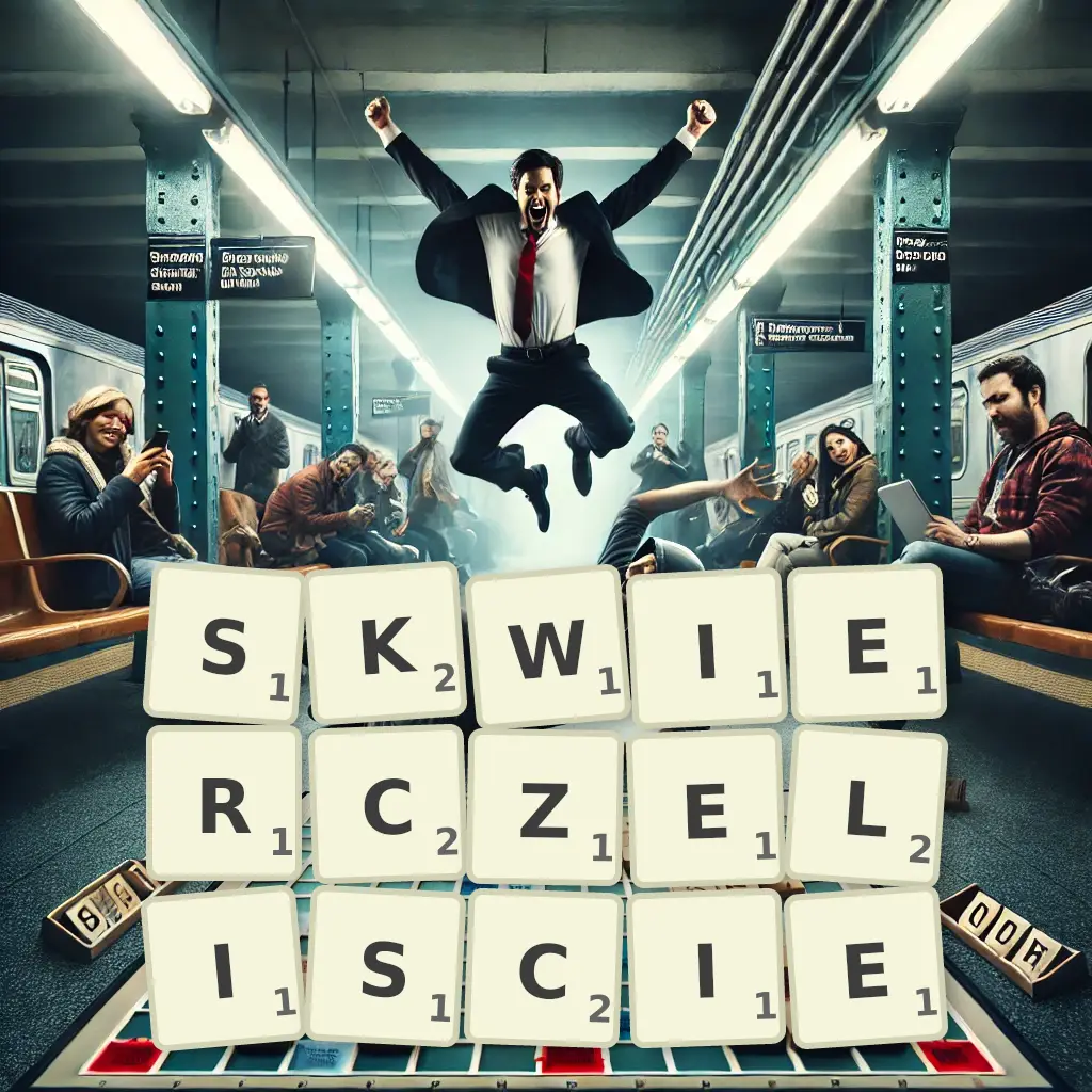 Słowa z liter SKWIERCZELIŚCIE