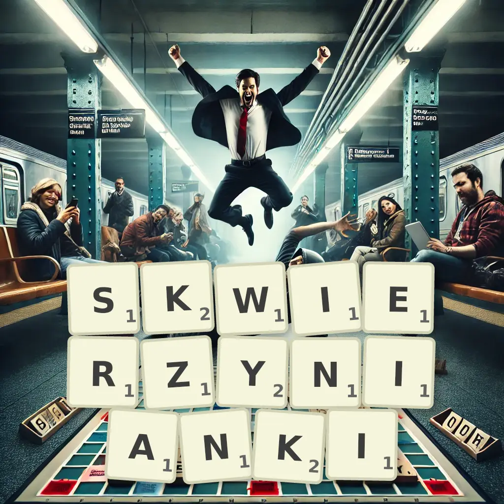 Słowa z liter SKWIERZYNIANKI