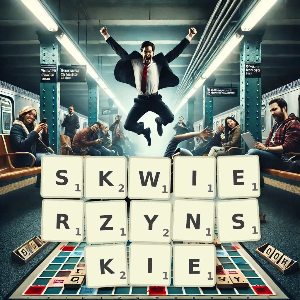 Słowa z liter SKWIERZYŃSKIE