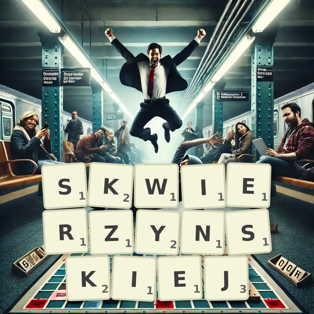 Słowa z liter SKWIERZYŃSKIEJ