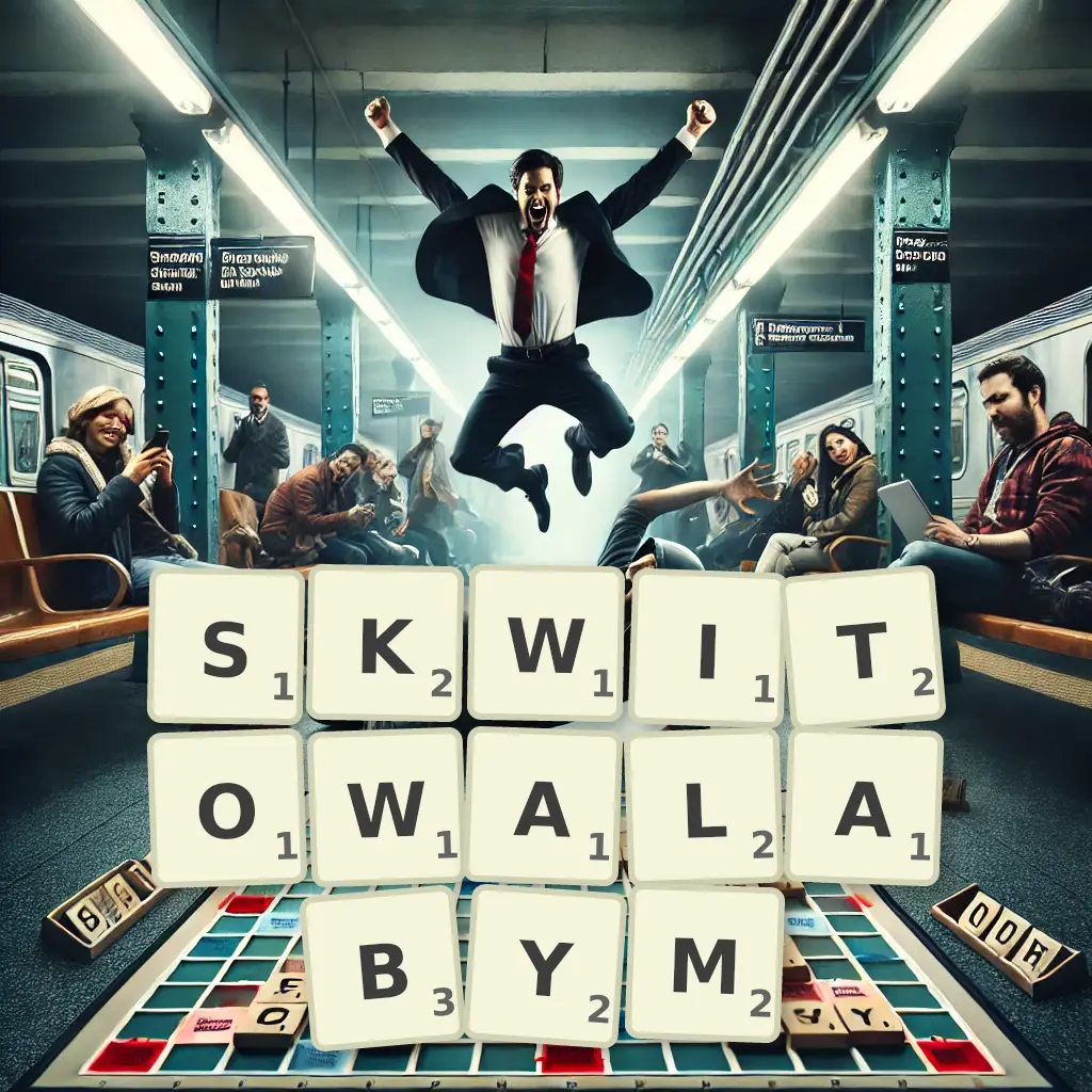 Słowa z liter SKWITOWAŁABYM