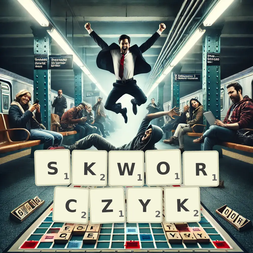 Słowa z liter SKWORCZYK