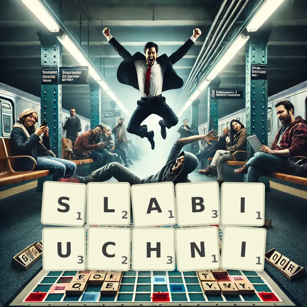 Słowa z liter SŁABIUCHNI