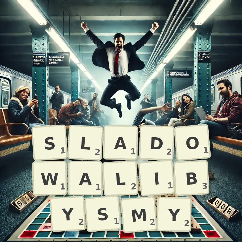 Słowa z liter ŚLADOWALIBYŚMY