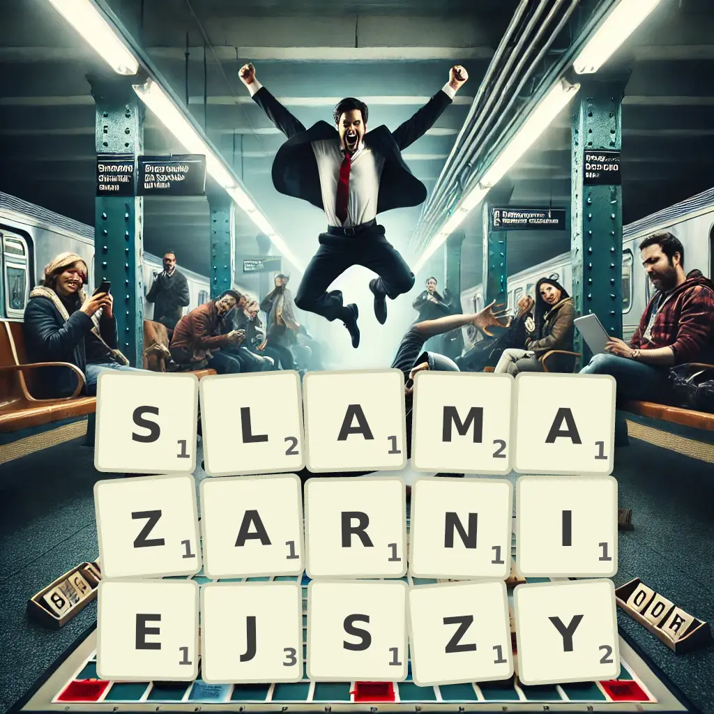 Słowa z liter ŚLAMAZARNIEJSZY