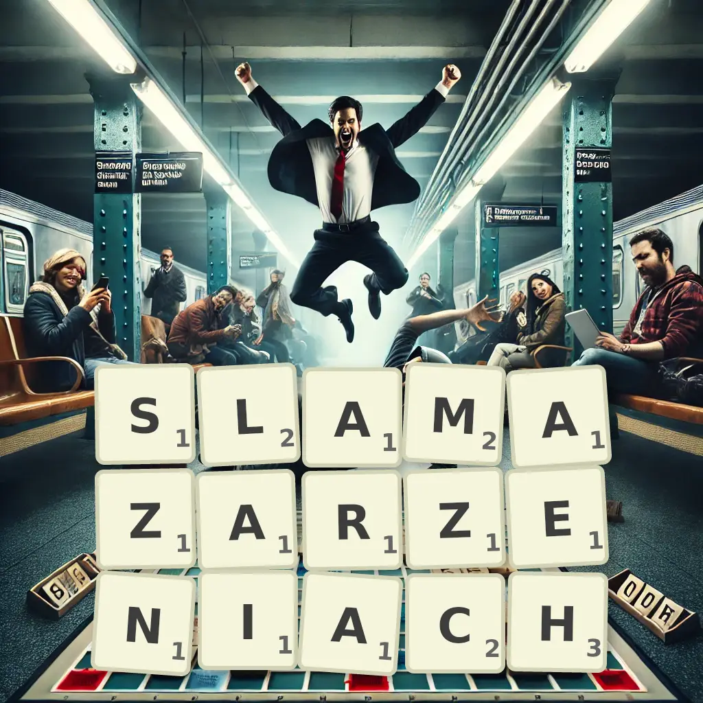 Słowa z liter ŚLAMAZARZENIACH