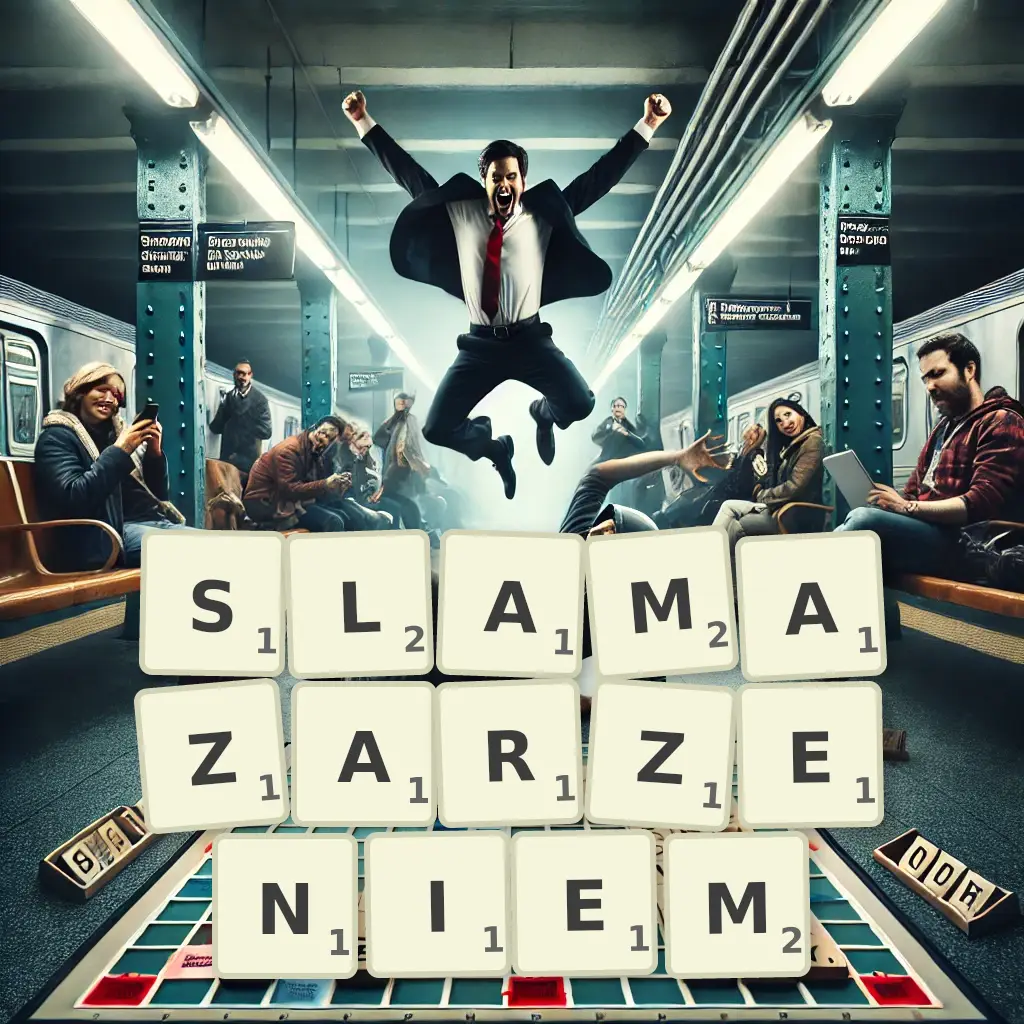 Słowa z liter ŚLAMAZARZENIEM