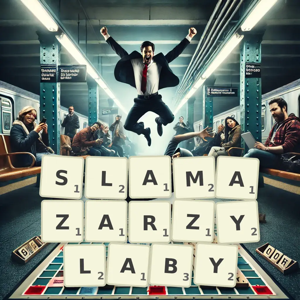 Lista słów z liter ŚLAMAZARZYŁABY Słowa z liter ŚLAMAZARZYŁABY