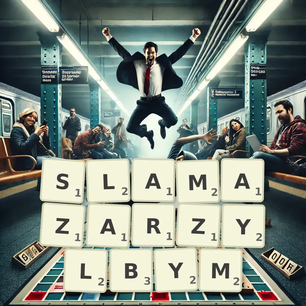 Lista słów z liter ŚLAMAZARZYŁBYM Słowa z liter ŚLAMAZARZYŁBYM