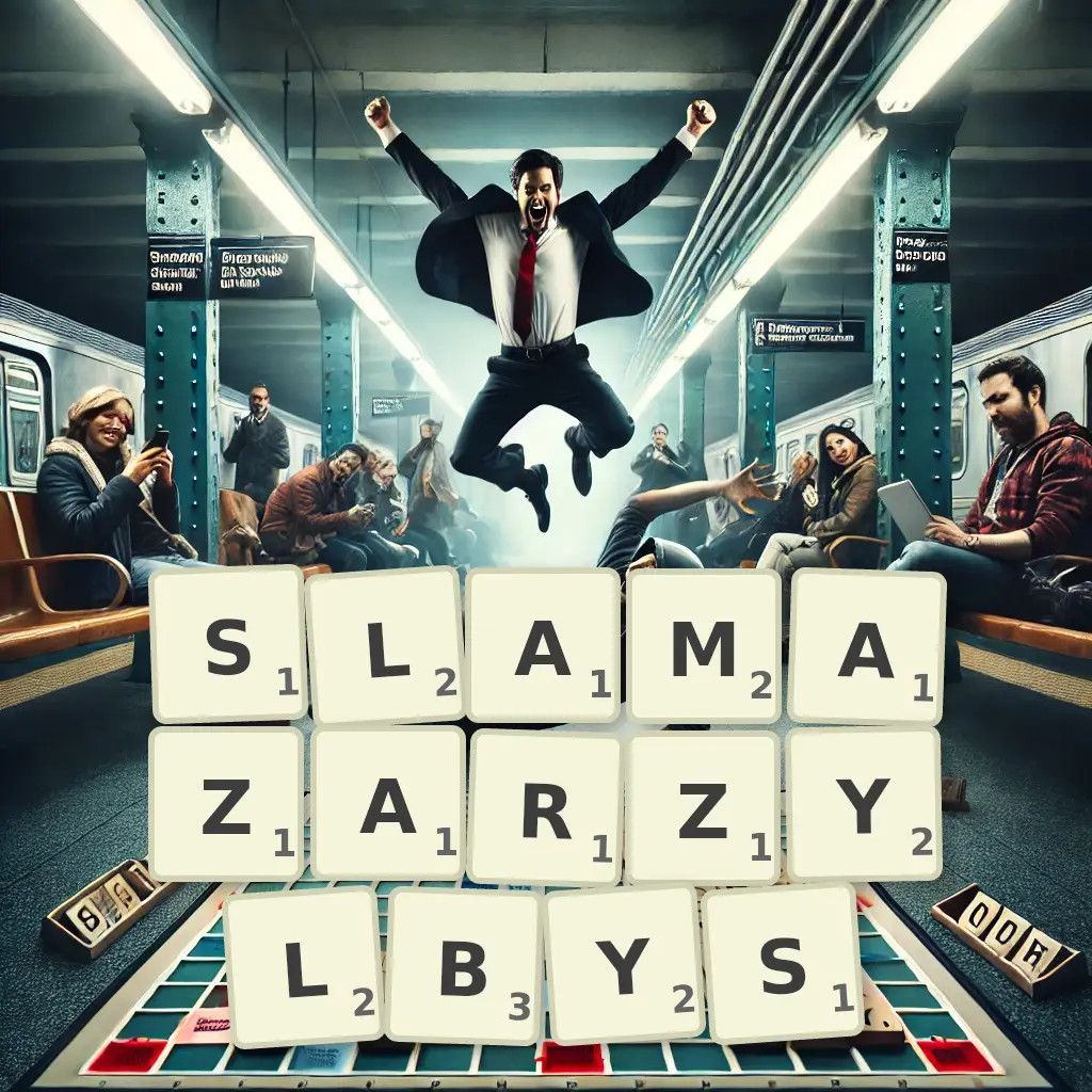 Lista słów z liter ŚLAMAZARZYŁBYŚ Słowa z liter ŚLAMAZARZYŁBYŚ