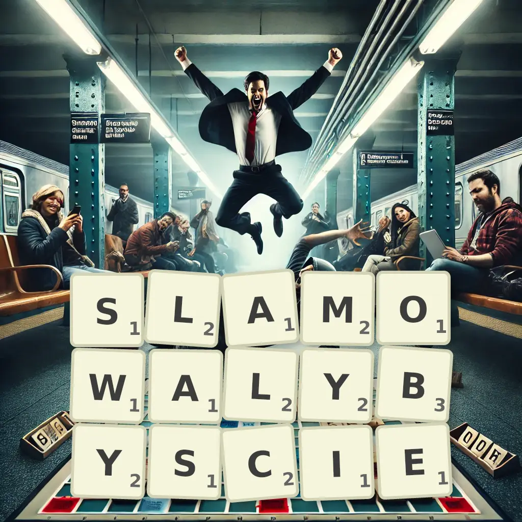 Słowa z liter SLAMOWAŁYBYŚCIE
