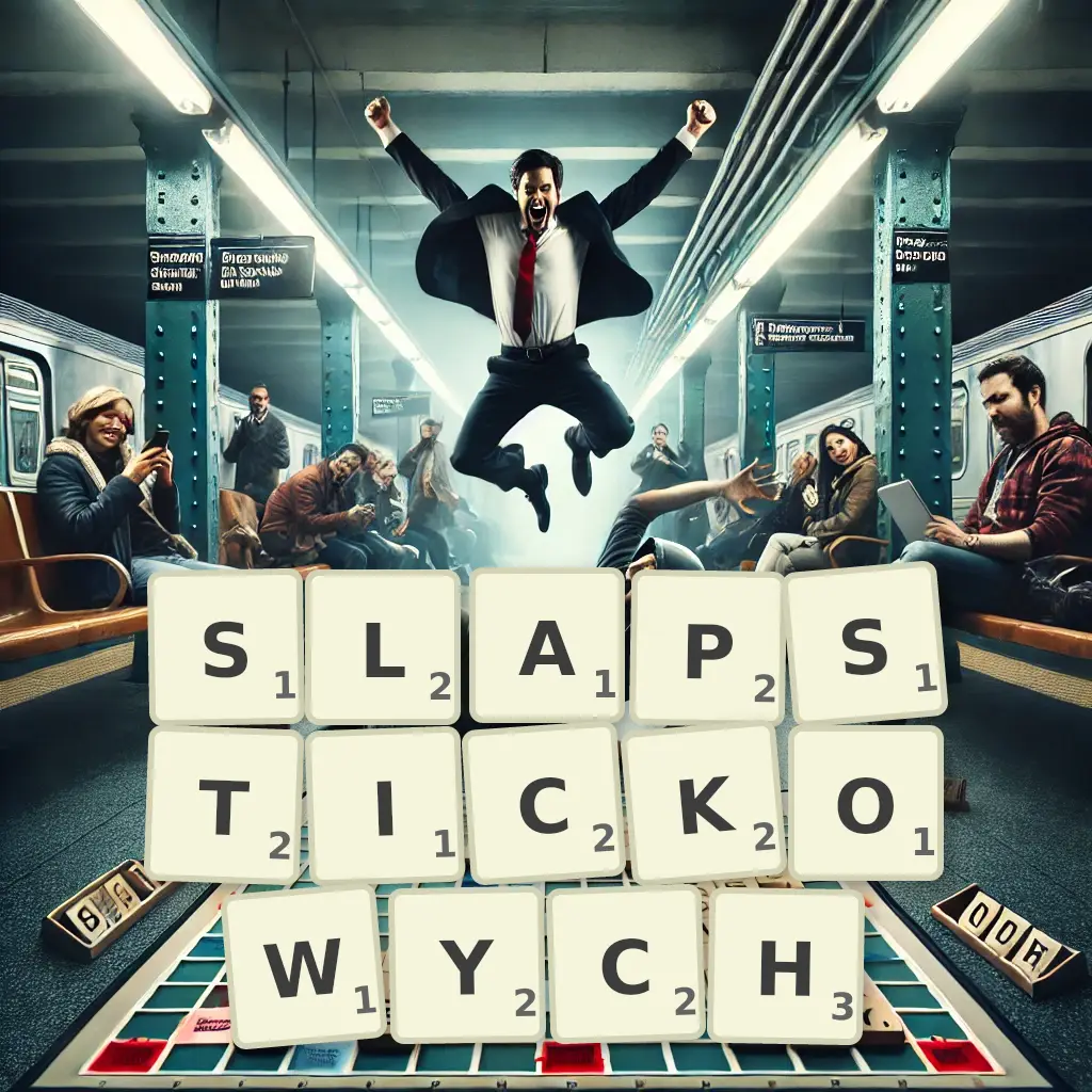 Słowa z liter SLAPSTICKOWYCH