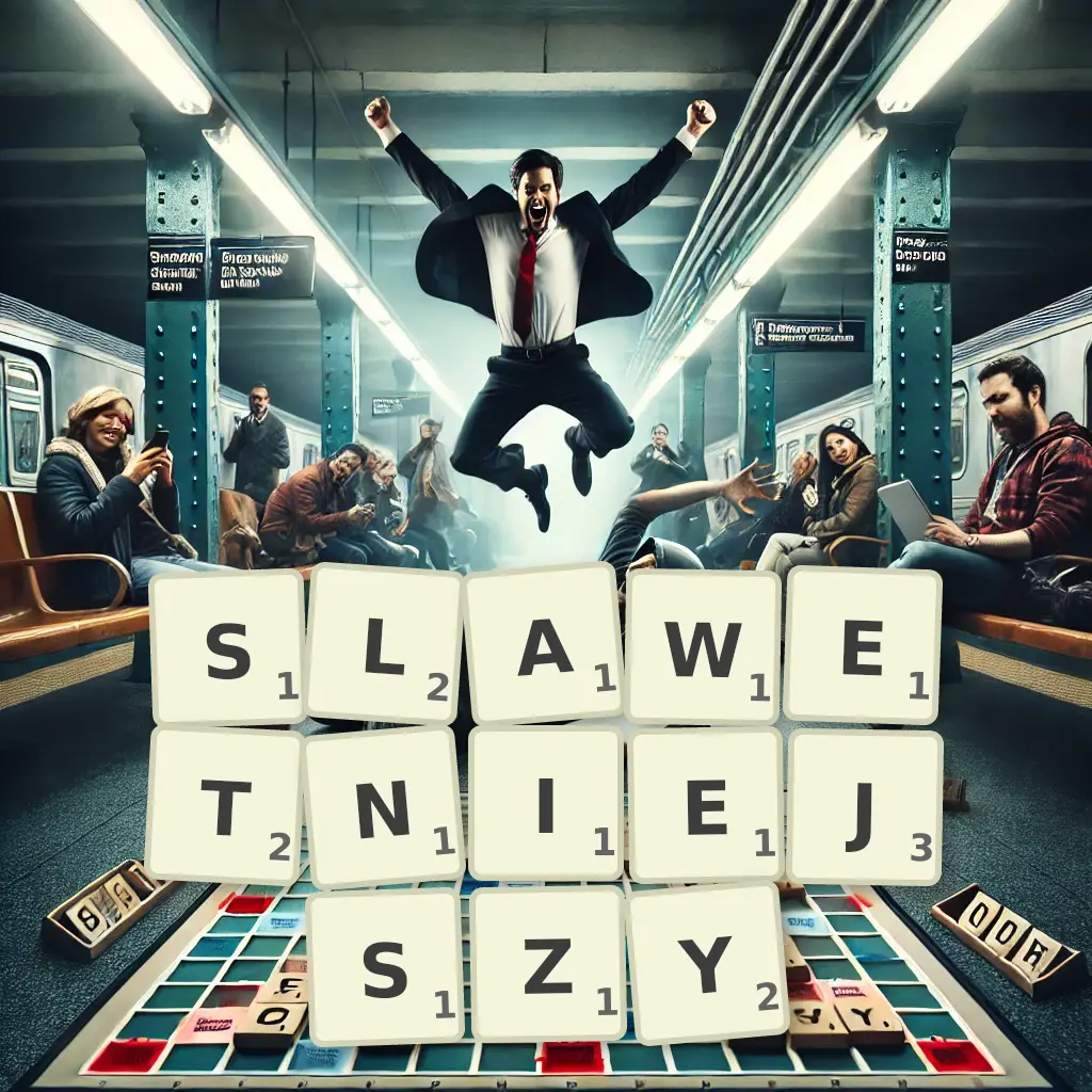 Lista słów z liter SŁAWETNIEJSZY Słowa z liter SŁAWETNIEJSZY