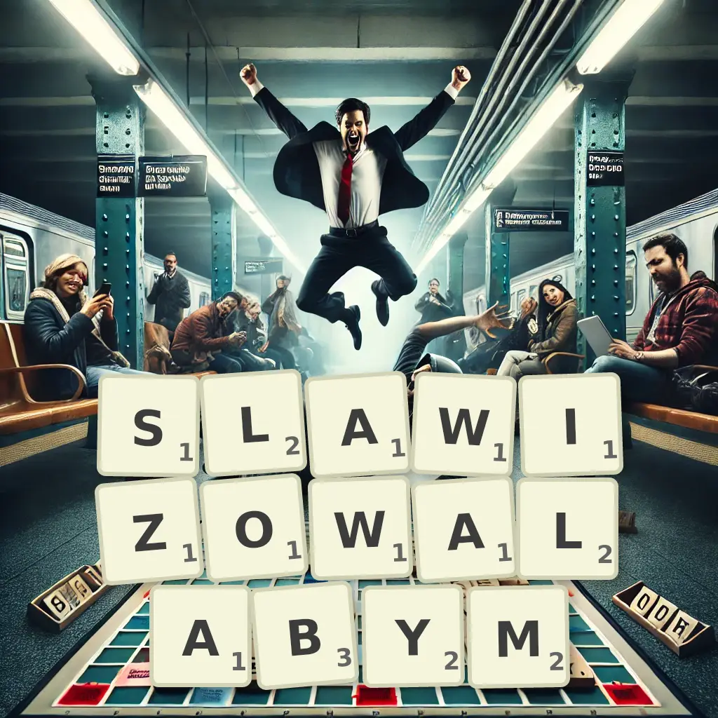 Słowa z liter SLAWIZOWAŁABYM