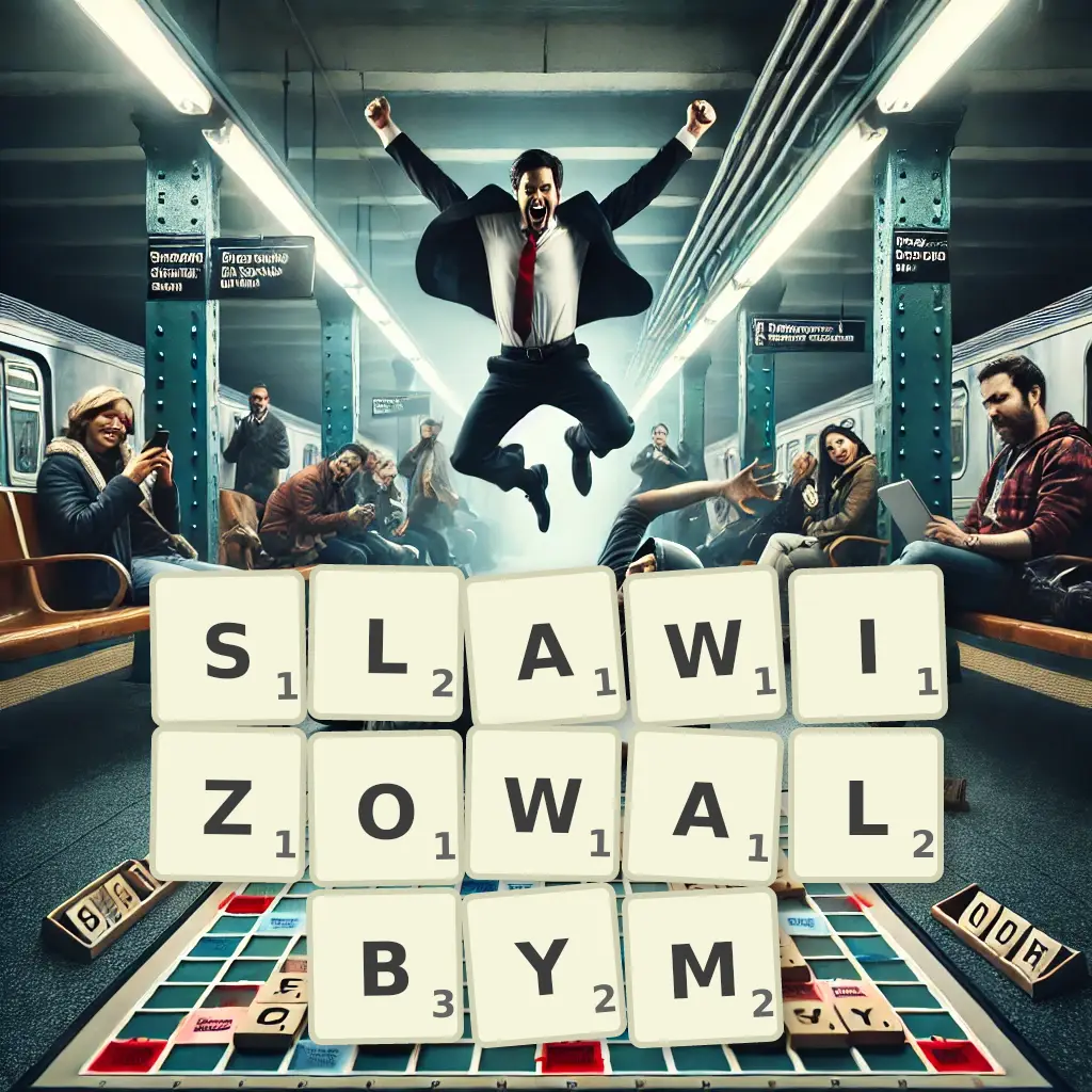 Słowa z liter SLAWIZOWAŁBYM