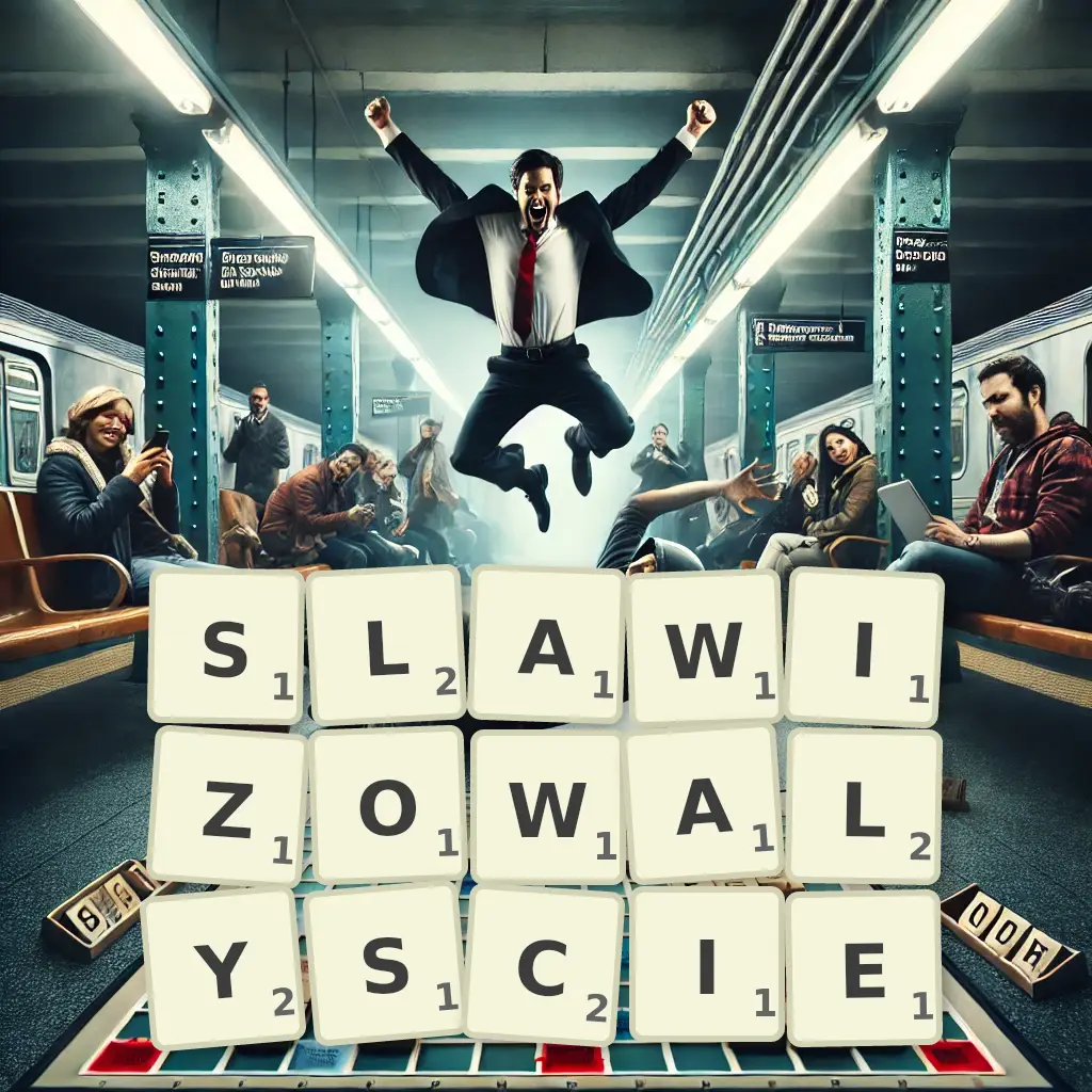 Słowa z liter SLAWIZOWAŁYŚCIE