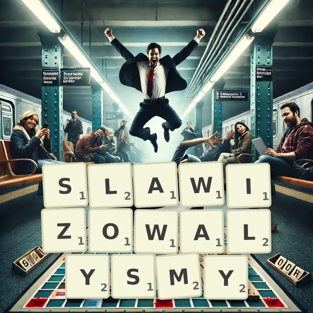 Słowa z liter SLAWIZOWAŁYŚMY