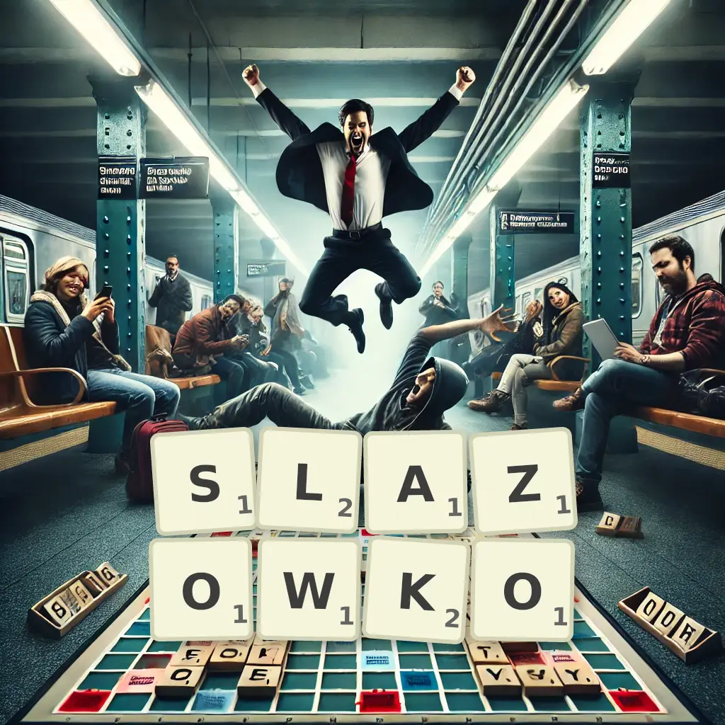 Słowa z liter ŚLAZÓWKO
