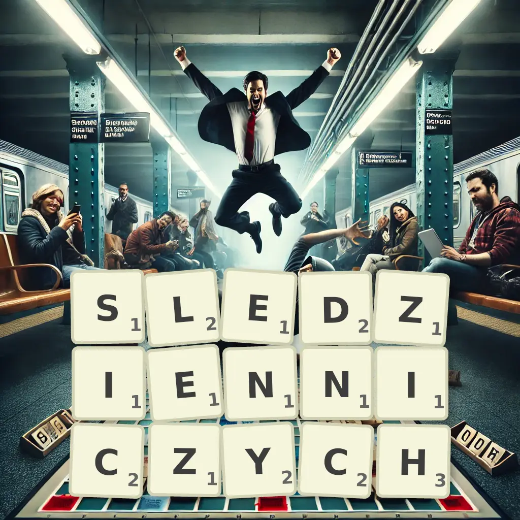 Słowa z liter ŚLEDZIENNICZYCH