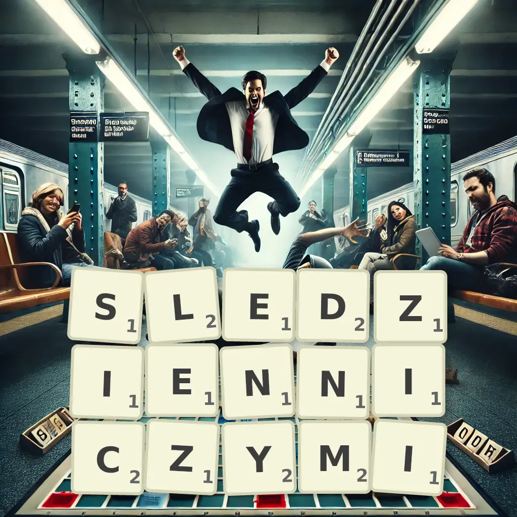 Słowa z liter ŚLEDZIENNICZYMI