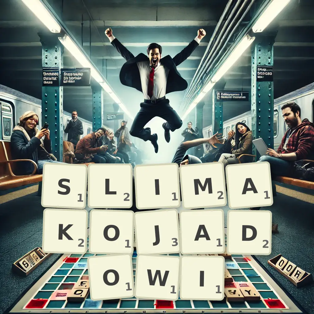 Słowa z liter ŚLIMAKOJADOWI