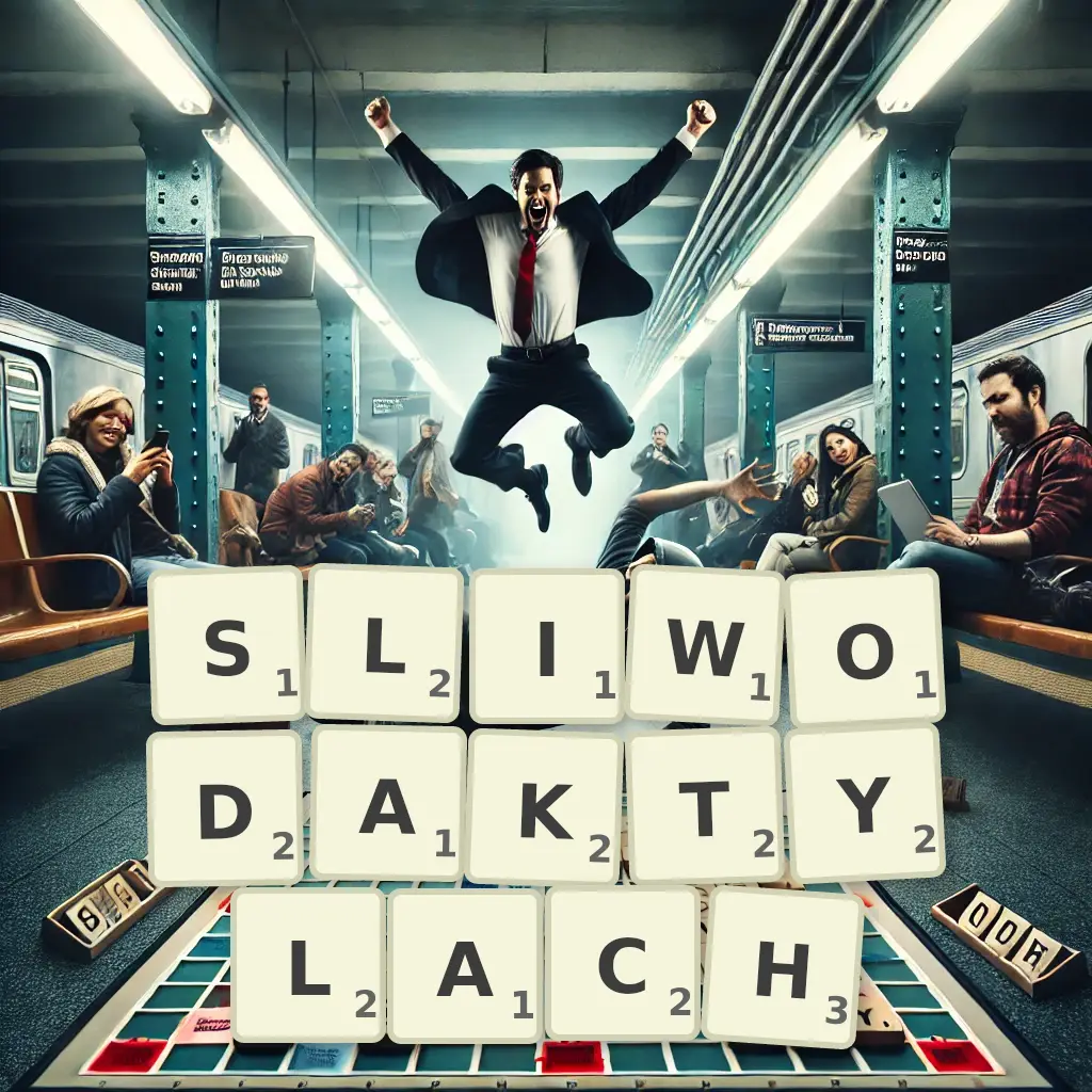 Słowa z liter ŚLIWODAKTYLACH