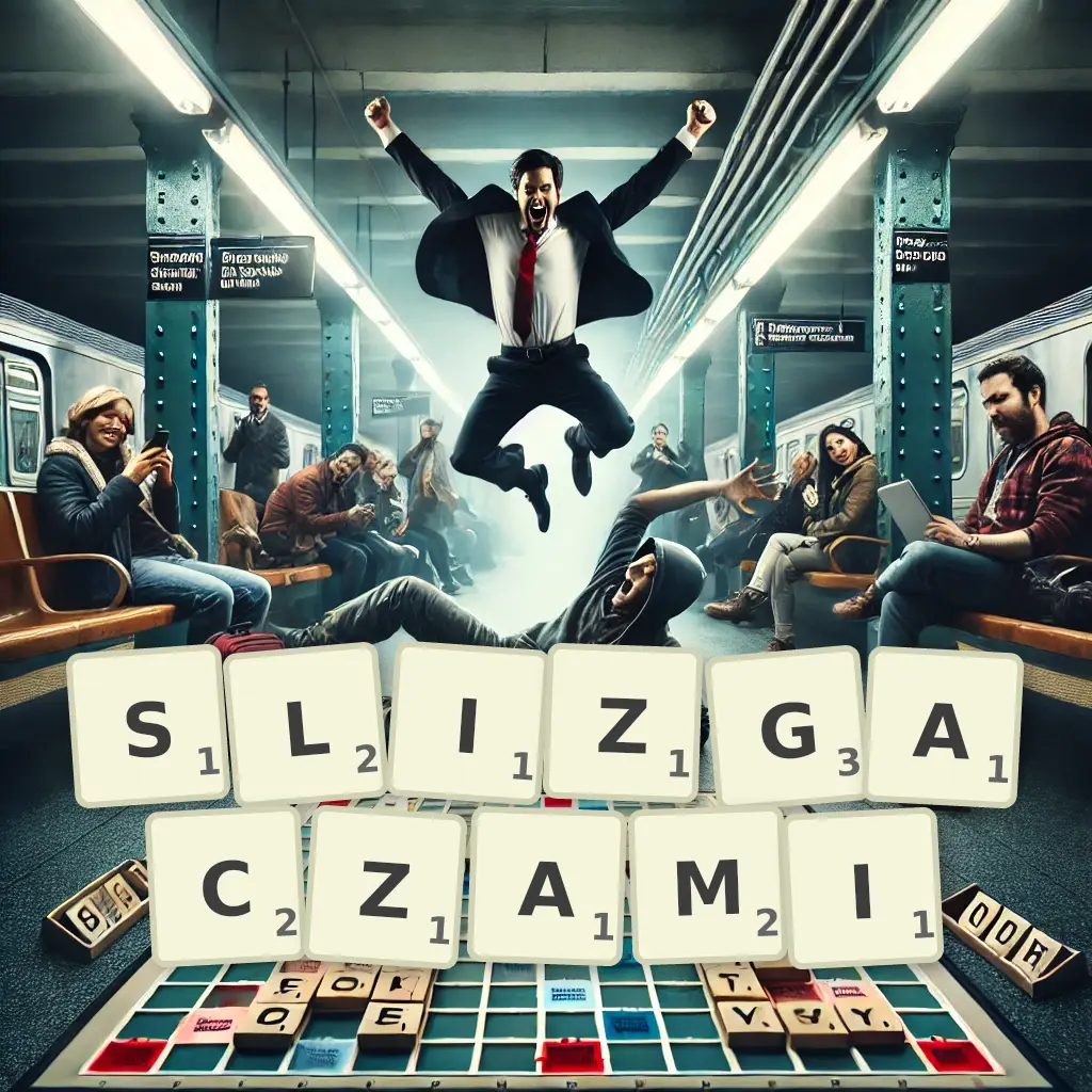 Słowa z liter ŚLIZGACZAMI