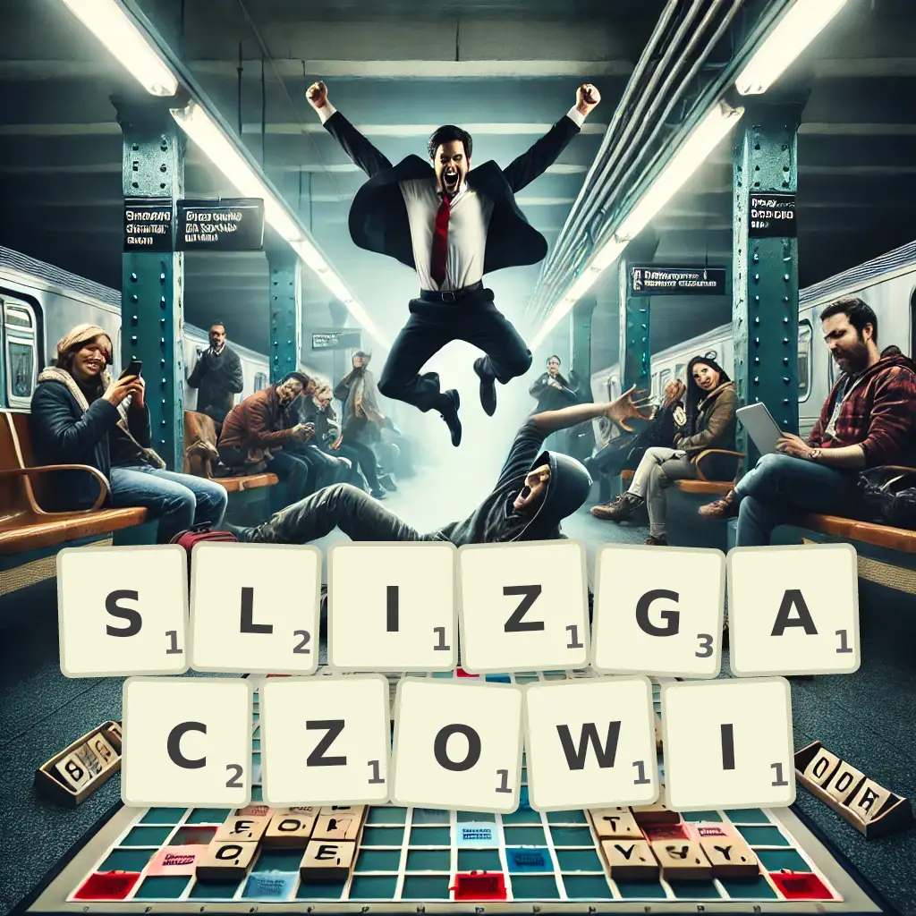 Słowa z liter ŚLIZGACZOWI