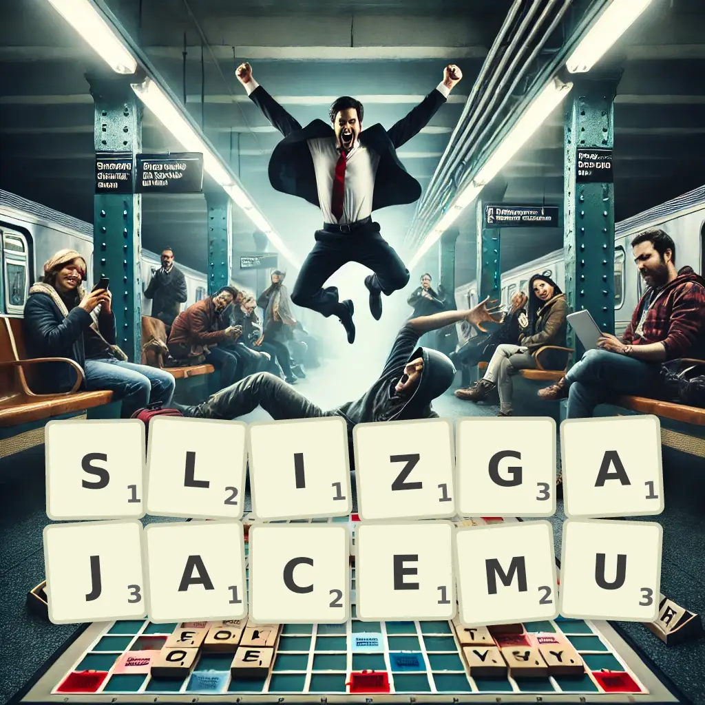 Słowa z liter ŚLIZGAJĄCEMU
